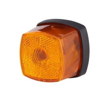Lumină de poziție HELLA 2PS 357 012-001, 62 x 62 mm, C5W, 1.2 W, 12 V, portocalie, fără becuri